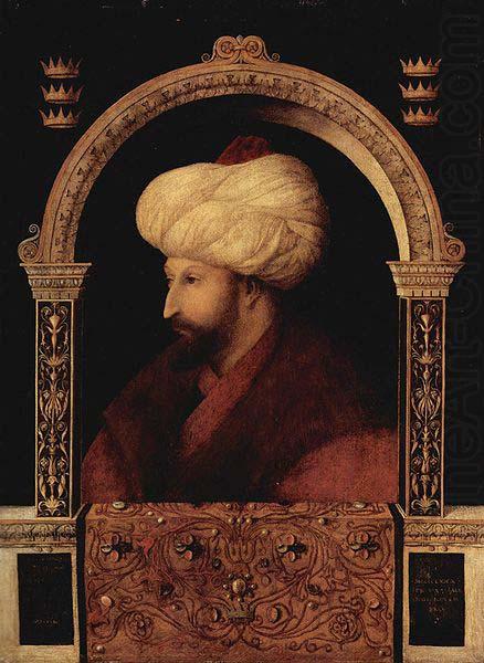 Gentile Bellini Sultan Mehmed II china oil painting image